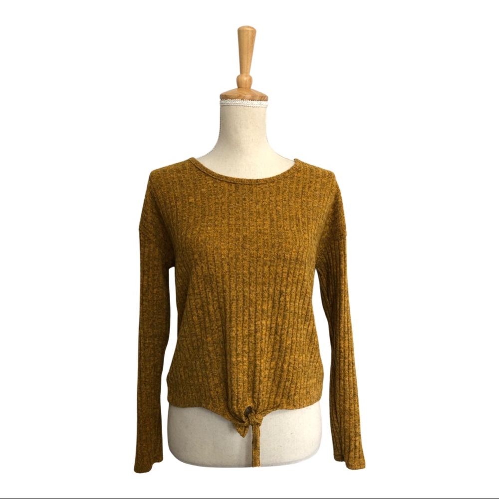 Mustard Cotton Blouse